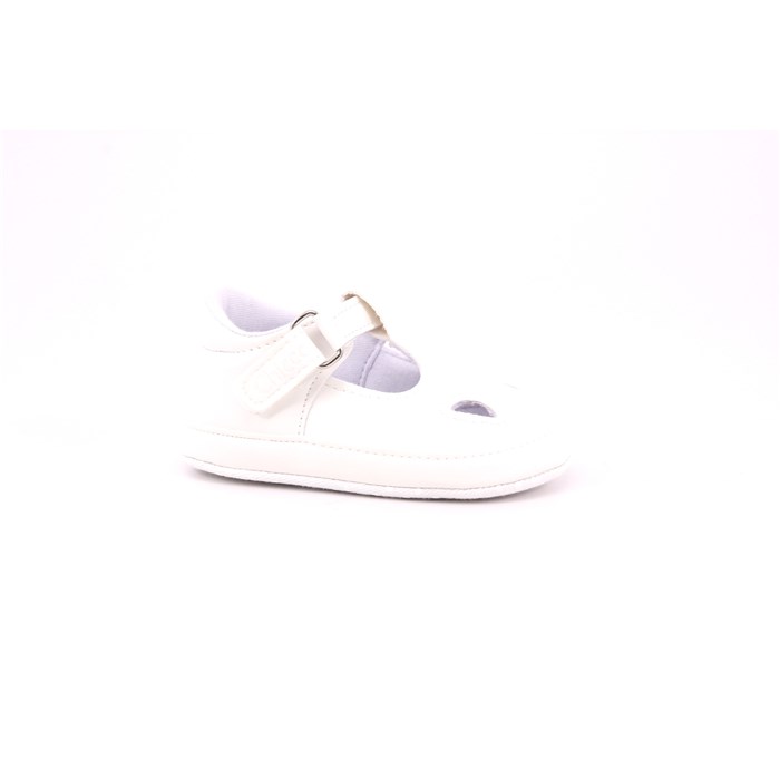 Scarpina Culla Chicco Bambino Bianco  Scarpe 549 - 065416