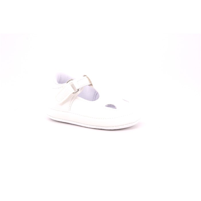 Scarpina Culla Chicco Bambino Bianco  Scarpe 549 - 065416