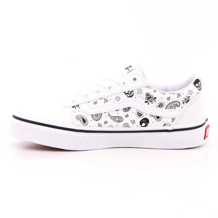 Scarpa Allacciata Vans Bambino Bianco  Scarpe 95 - VN0A5KR6APS1