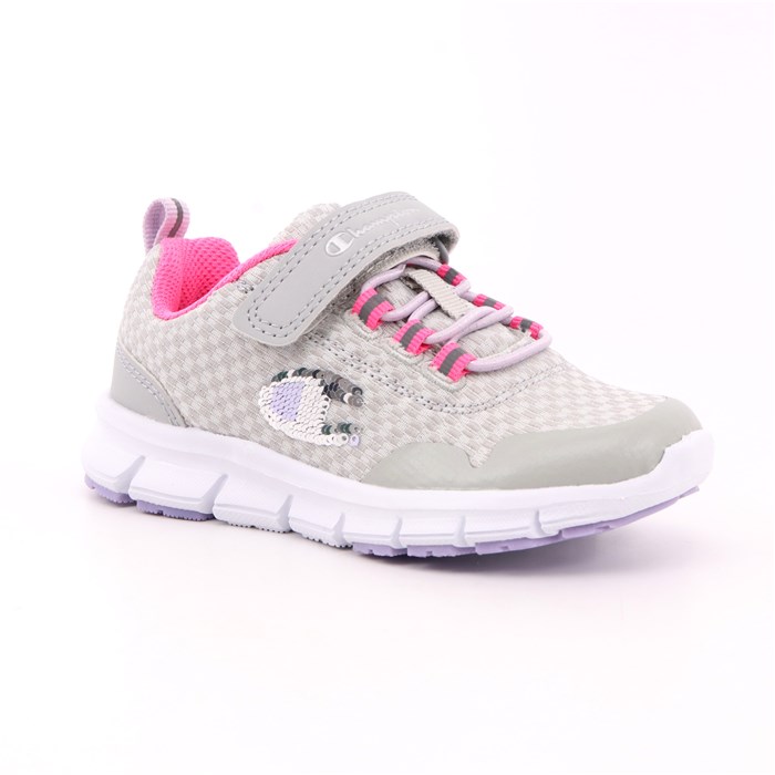 Scarpa Strappi + Elastico Champion Bambina Grigio  Scarpe 814 - S32225