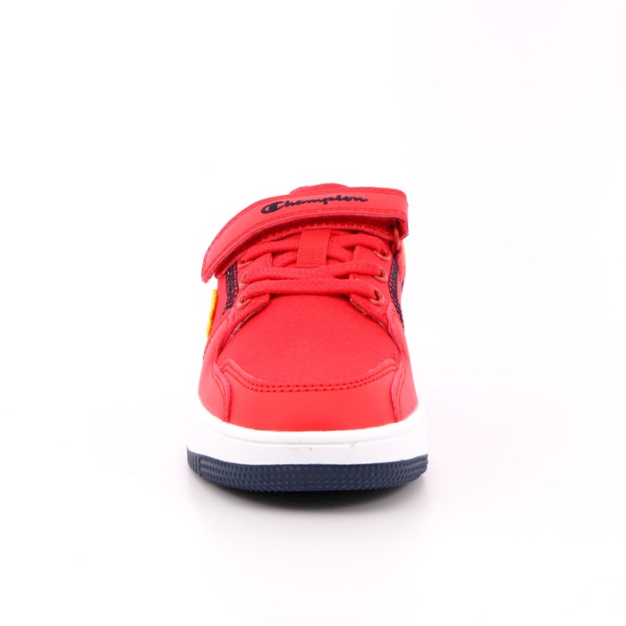 Scarpa Strappi + Elastico Champion Bambino Rosso  Scarpe 817 - S32295