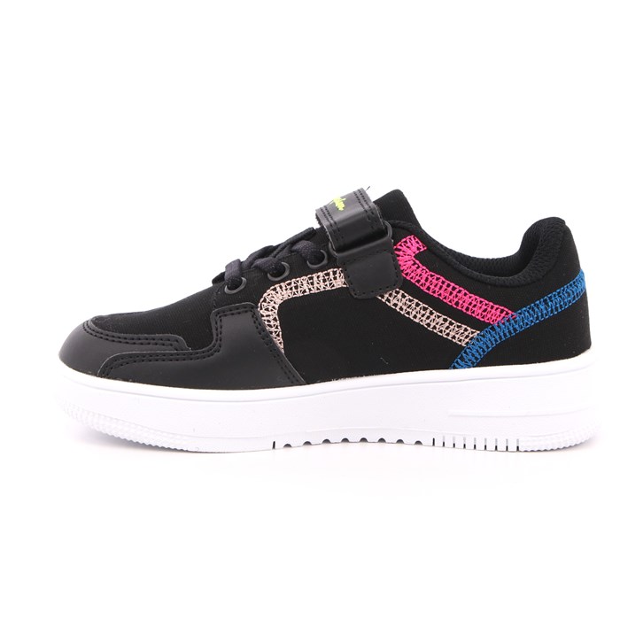 Scarpa Strappi + Elastico Champion Bambina Nero  Scarpe 818 - S32329