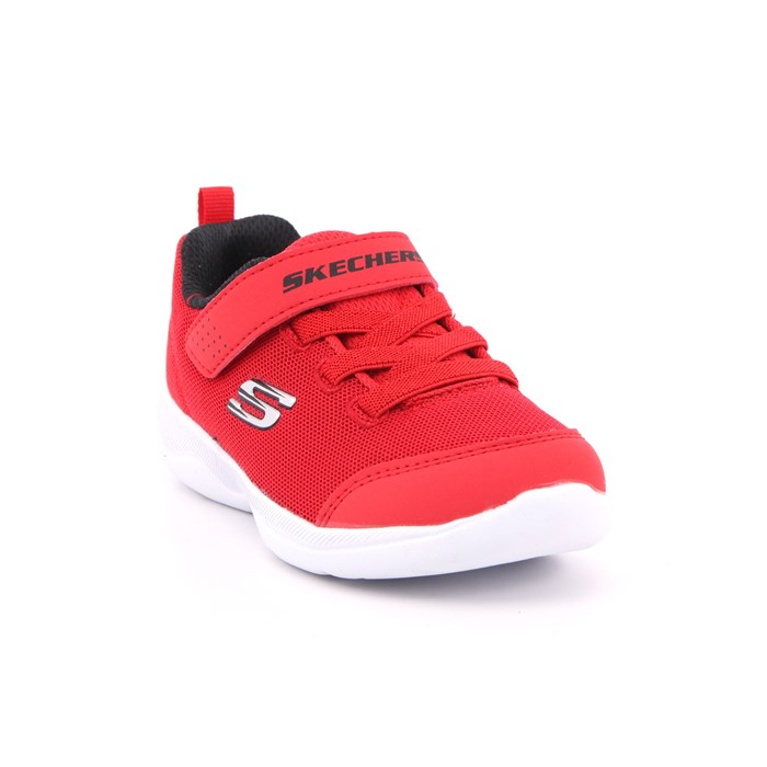 Scarpa Strappi + Elastico Skechers Bambino Rosso  Scarpe 199 - 407300N