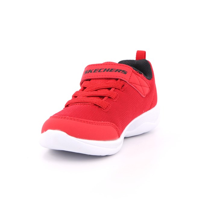 Scarpa Strappi + Elastico Skechers Bambino Rosso  Scarpe 199 - 407300N