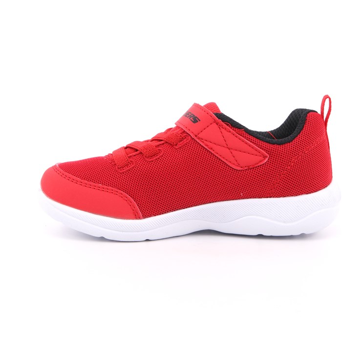 Scarpa Strappi + Elastico Skechers Bambino Rosso  Scarpe 199 - 407300N