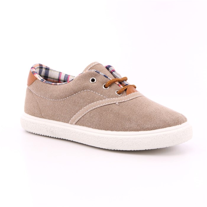 Scarpa Allacciata Vul Ladi Bambino Taupe  Scarpe 17 - 446-558