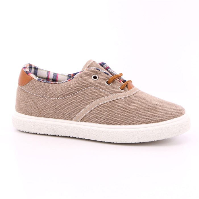 Scarpa Allacciata Vul Ladi Bambino Taupe  Scarpe 17 - 446-558
