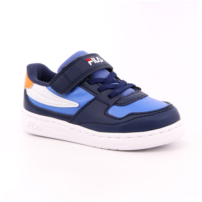 Scarpa Strappi + Elastico Fila Bambino Blu  Scarpe 225 - FFK0009