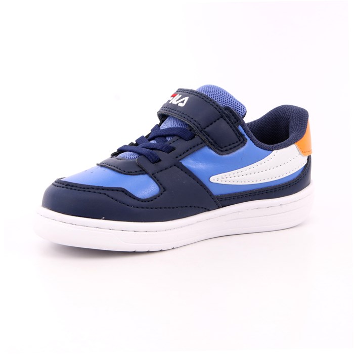 Scarpa Strappi + Elastico Fila Bambino Blu  Scarpe 225 - FFK0009