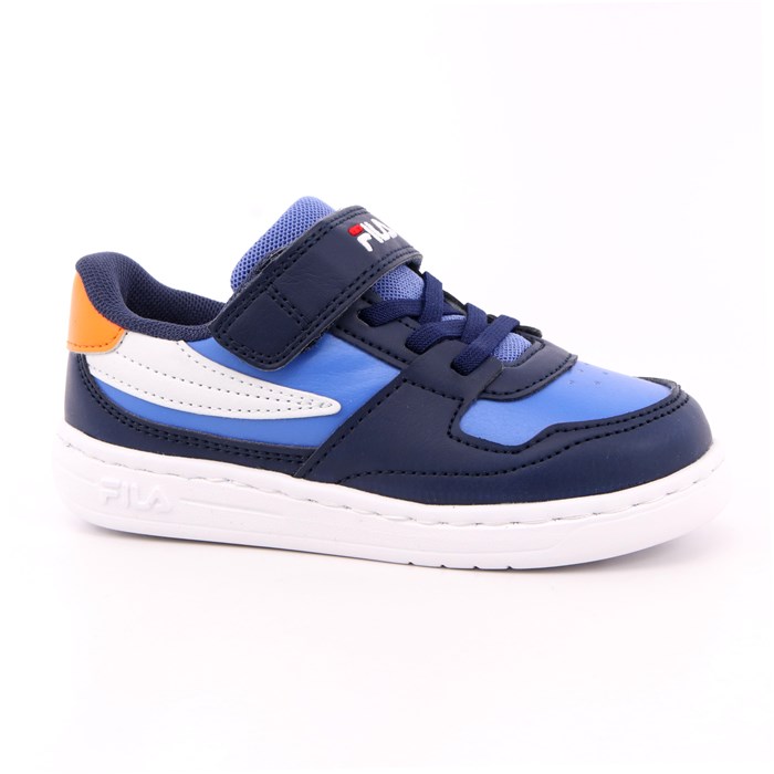 Scarpa Strappi + Elastico Fila Bambino Blu  Scarpe 225 - FFK0009