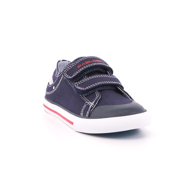 Scarpa Strappi Pablosky Bambino Blu  Scarpe 329 - 966520