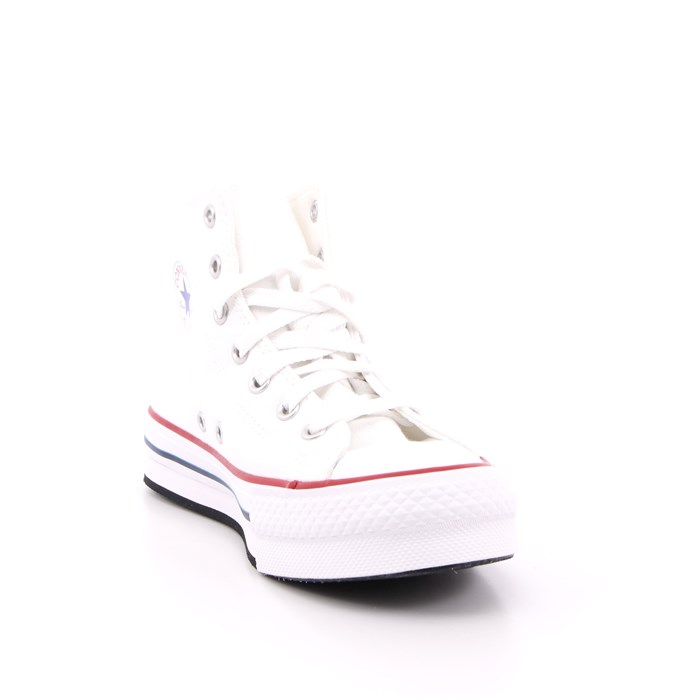 Scarpa Allacciata Converse Bambina Bianco  Scarpe 434 - 272856C