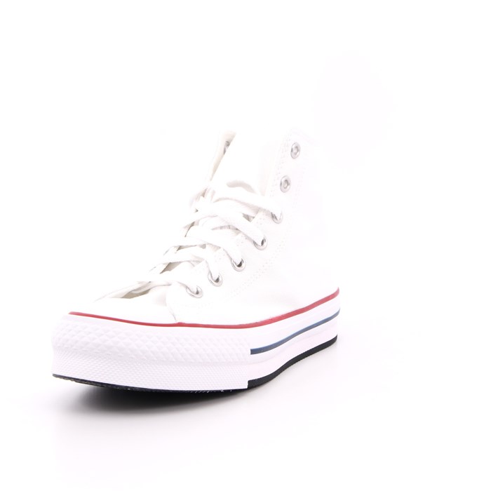 Scarpa Allacciata Converse Bambina Bianco  Scarpe 434 - 272856C