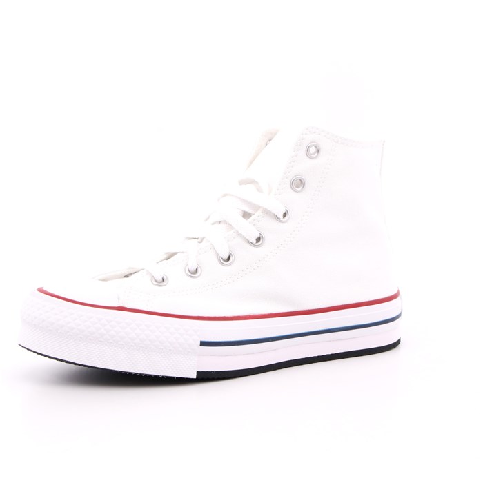 Scarpa Allacciata Converse Bambina Bianco  Scarpe 434 - 272856C