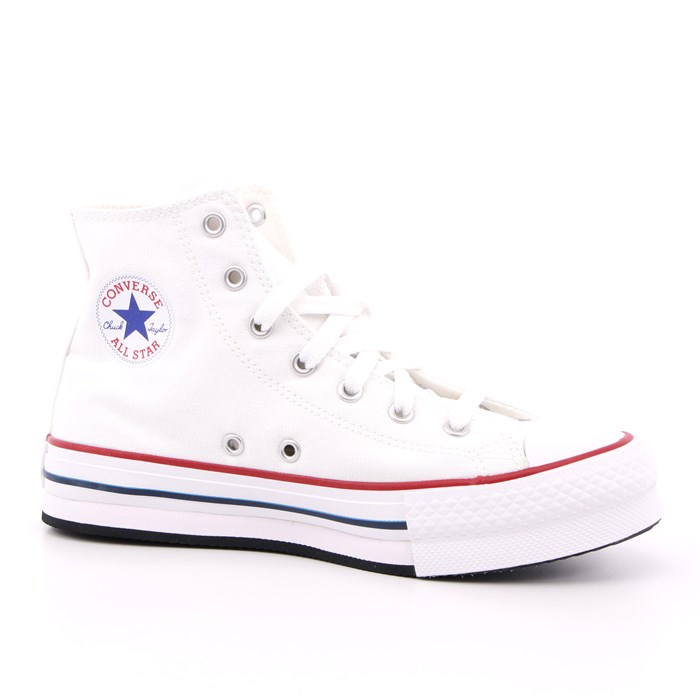 Scarpa Allacciata Converse Bambina Bianco  Scarpe 434 - 272856C