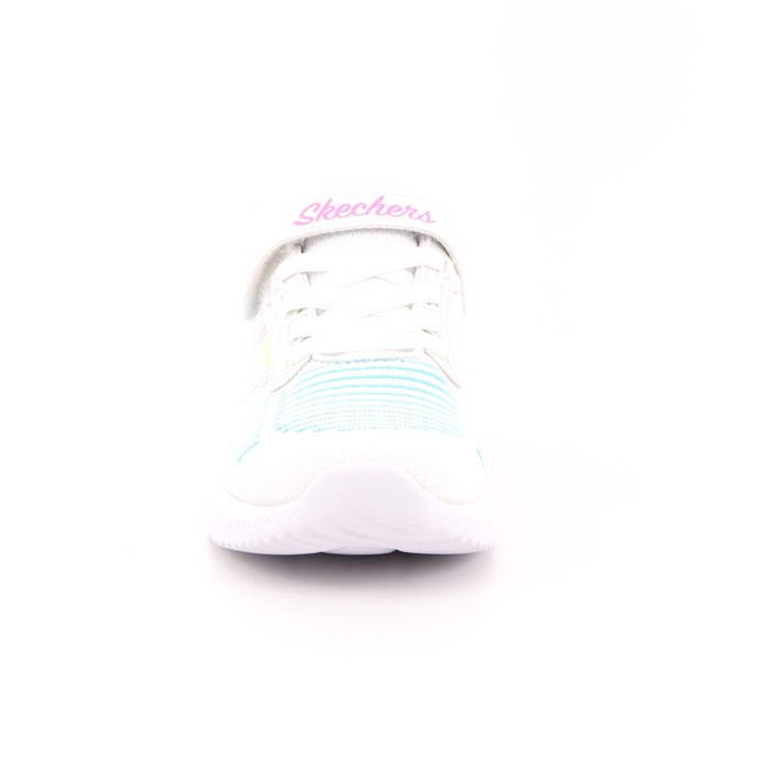 Scarpa Strappi + Elastico Skechers Bambina Bianco  Scarpe 201 - 302379L