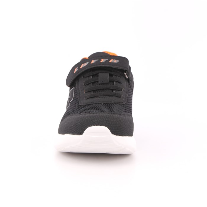 Scarpa Strappi + Elastico Lotto Bambino Nero  Scarpe 165 - 217502