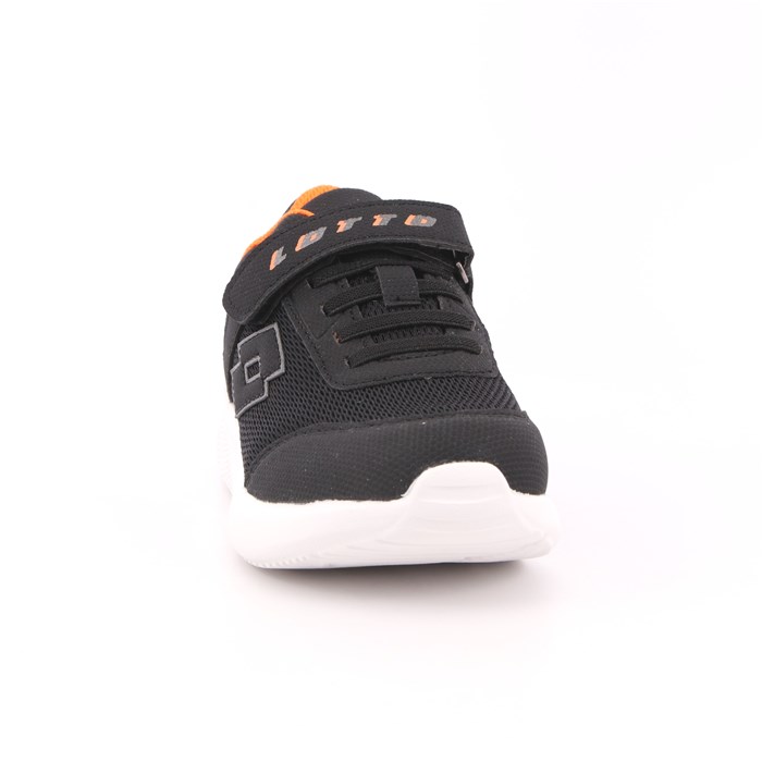 Scarpa Strappi + Elastico Lotto Bambino Nero  Scarpe 165 - 217502