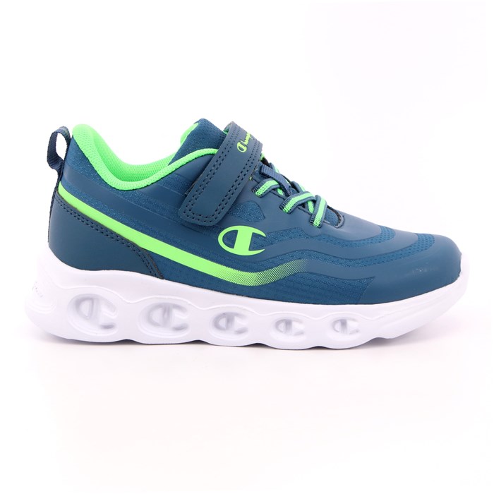Scarpa Strappi + Elastico Champion Bambino Blu Scarpa Strappi + Elastico Champion Bambino Blu Scarpe 827 - S32278