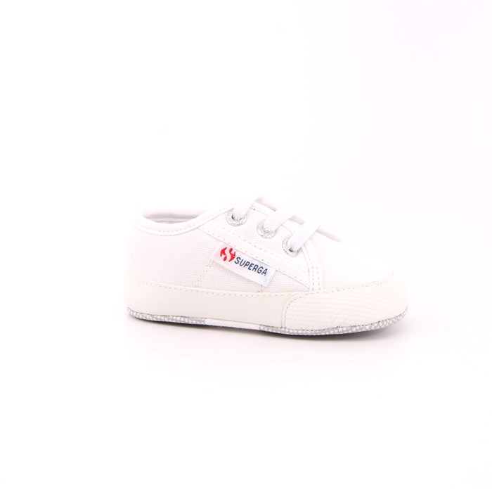 Scarpina Culla Superga Bambino Bianco  Scarpe 229 - S 1116JW