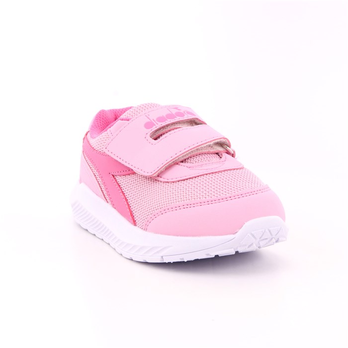 Scarpa Strappi + Elastico Diadora Bambina Rosa  Scarpe 346 - 101.176965