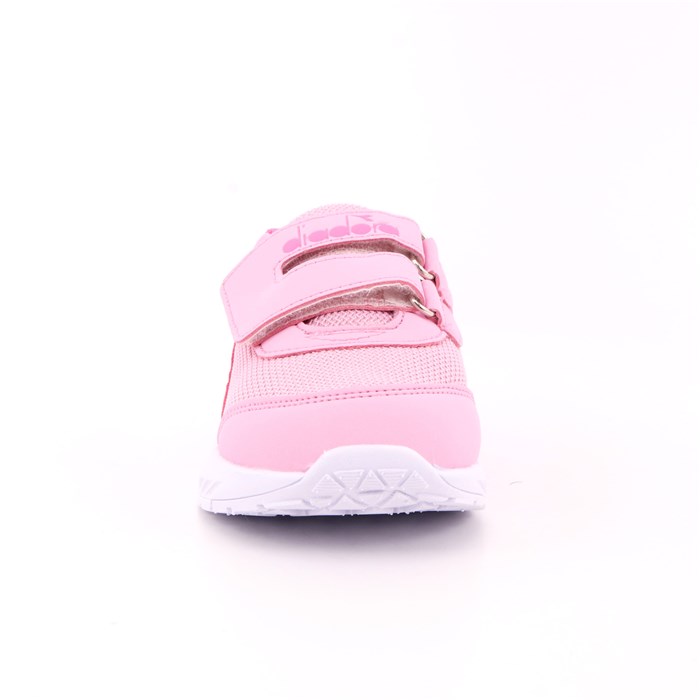 Scarpa Strappi + Elastico Diadora Bambina Rosa  Scarpe 346 - 101.176965
