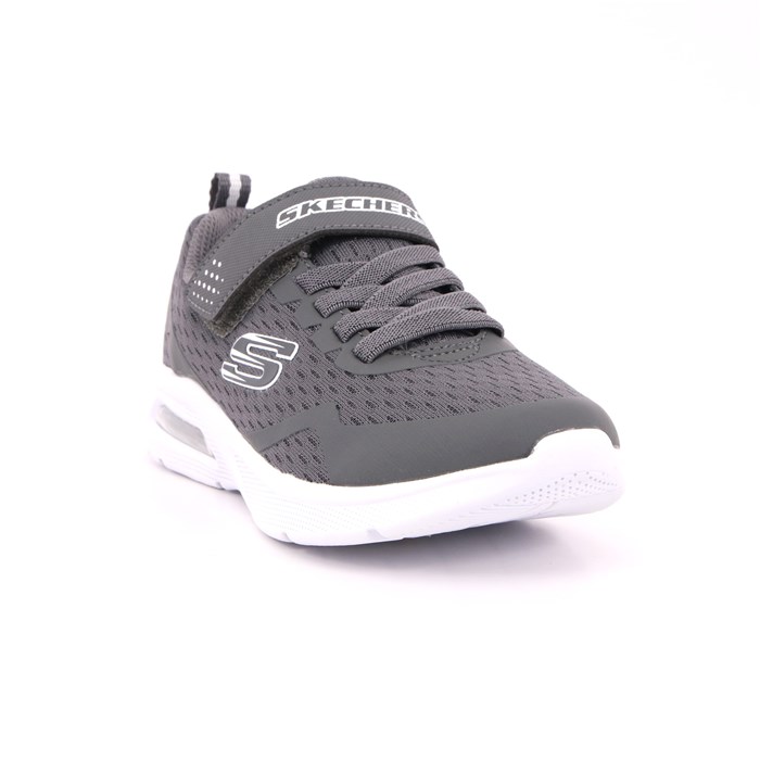 Scarpa Strappi + Elastico Skechers Bambino Grigio  Scarpe 203 - 403775L