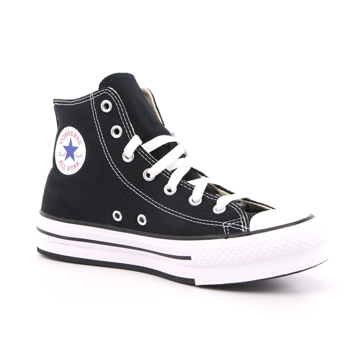 Scarpa Allacciata Converse Bambina Nero  Scarpe 436 - 272855C