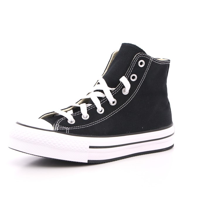 Scarpa Allacciata Converse Bambina Nero  Scarpe 436 - 272855C