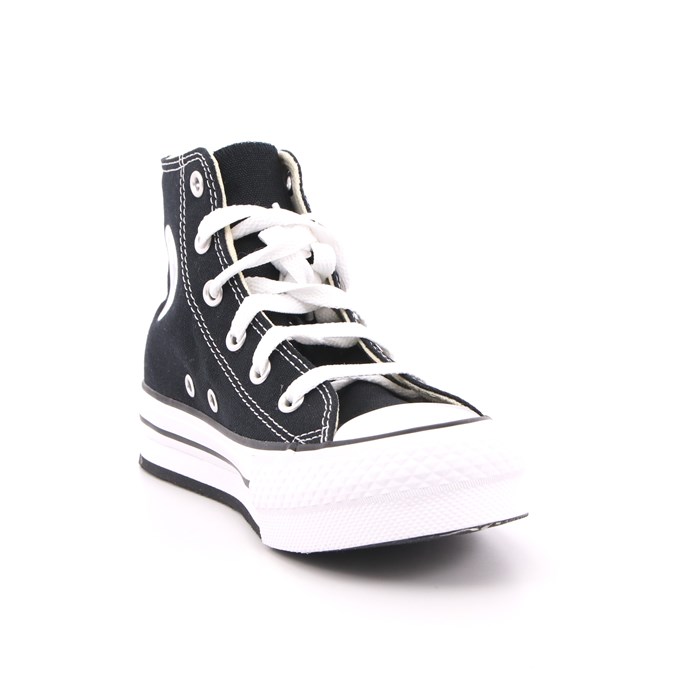 Scarpa Allacciata Converse Bambina Nero  Scarpe 437 - 372859C