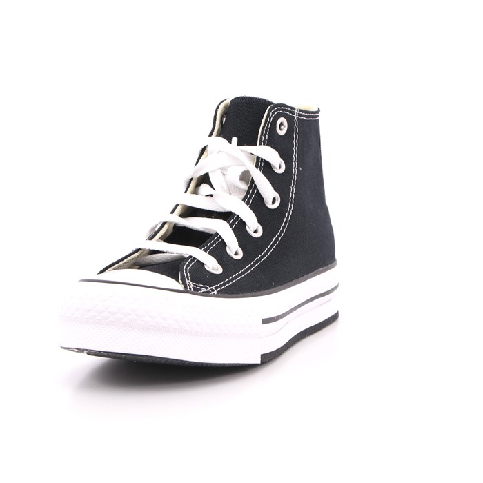 Scarpa Allacciata Converse Bambina Nero  Scarpe 437 - 372859C