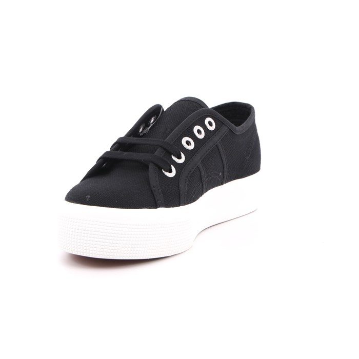 Scarpa Allacciata Superga Donna Nero  Scarpe 231 - S 00C3N0