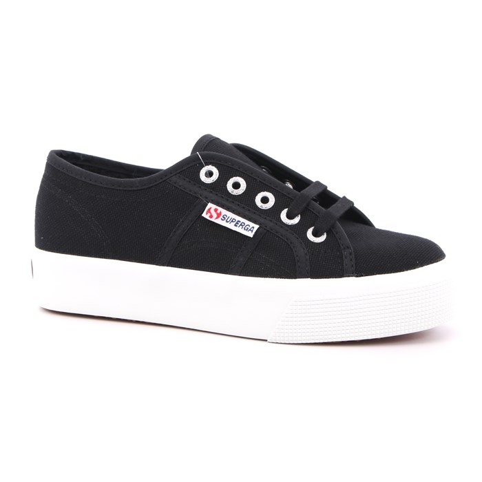 Scarpa Allacciata Superga Donna Nero  Scarpe 231 - S 00C3N0