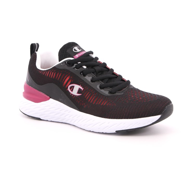 Scarpa Allacciata Champion Donna Nero  Scarpe 831 - S11281