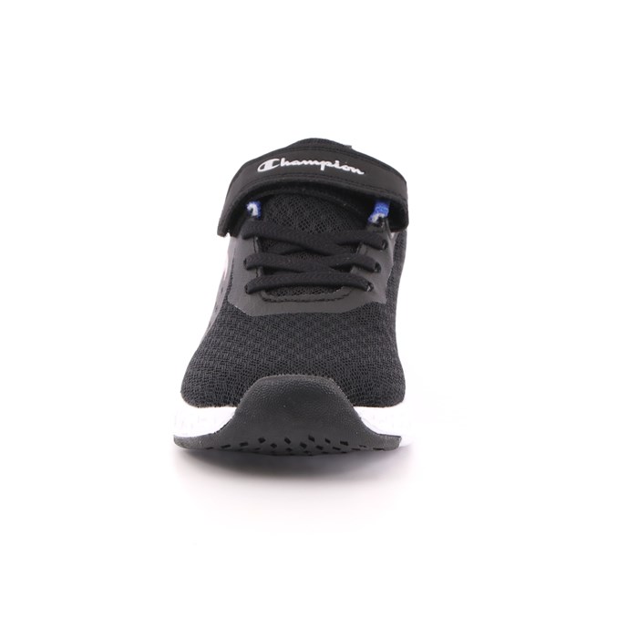 Scarpa Strappi + Elastico Champion Bambino Nero  Scarpe 833 - S32123