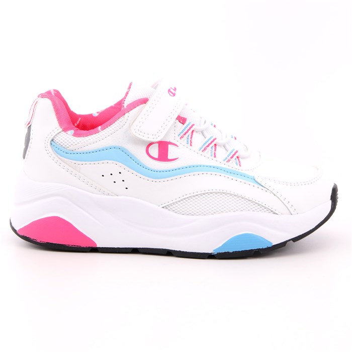 Scarpa Strappi + Elastico Champion Bambina Bianco Scarpa Strappi + Elastico Champion Bambina Bianco Scarpe 836 - S32188