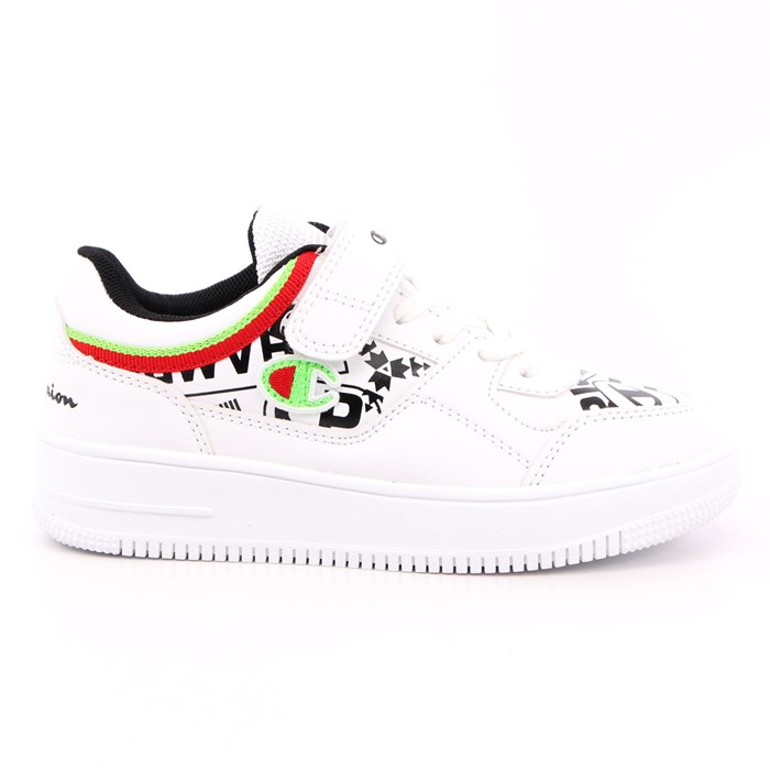 Scarpa Strappi + Elastico Champion Bambino Bianco Scarpa Strappi + Elastico Champion Bambino Bianco Scarpe 841 - S32362