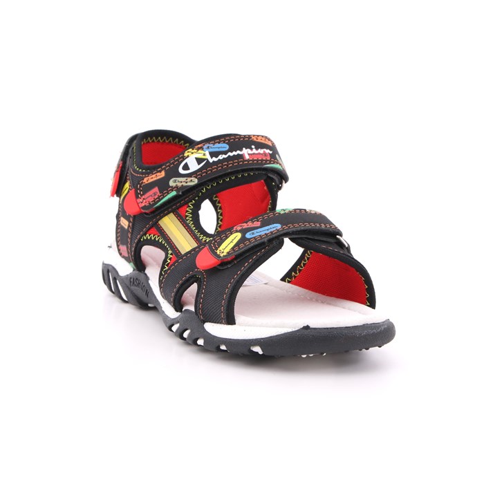Sandalo Champion Bambino Nero  Scarpe 844 - S32153
