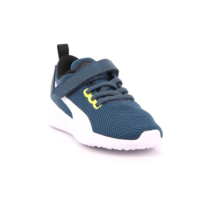 Scarpa Strappi + Elastico Puma Bambino Blu  Scarpe 859 - 19293025