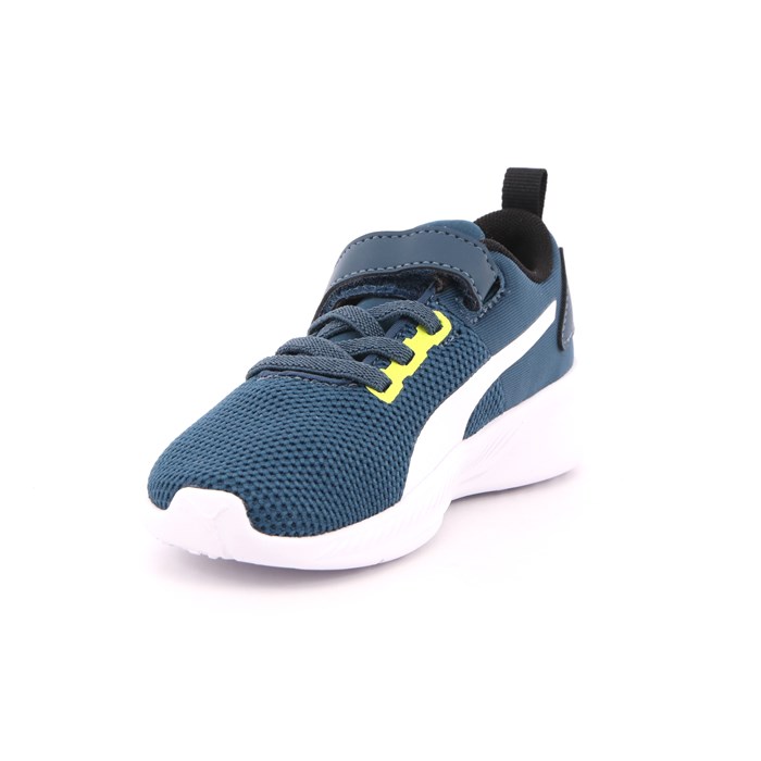 Scarpa Strappi + Elastico Puma Bambino Blu  Scarpe 859 - 19293025