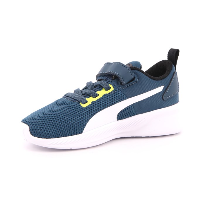 Scarpa Strappi + Elastico Puma Bambino Blu  Scarpe 859 - 19293025