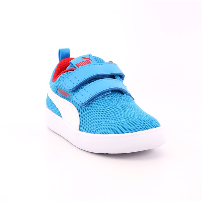 Scarpa Strappi Puma Bambino Azzurro  Scarpe 867 - 37175910