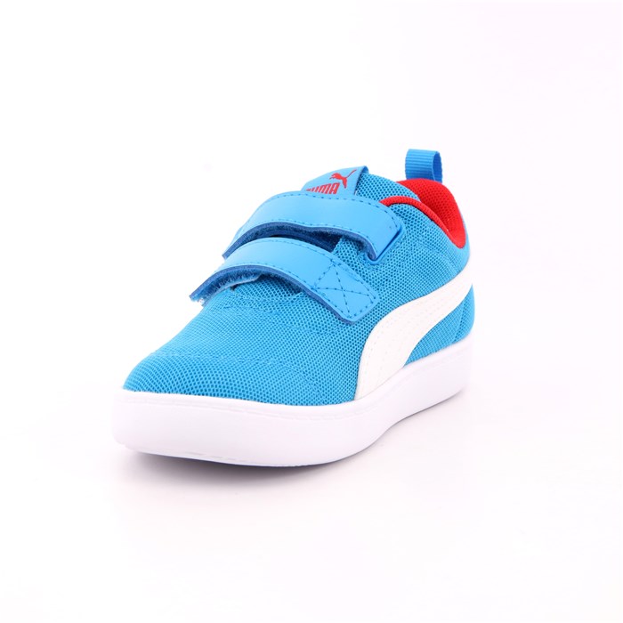 Scarpa Strappi Puma Bambino Azzurro  Scarpe 867 - 37175910