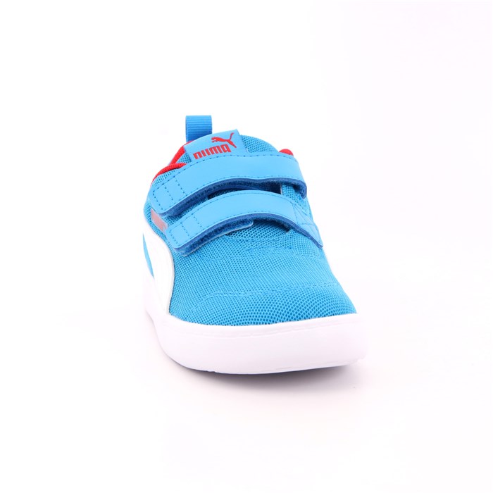 Scarpa Strappi Puma Bambino Azzurro  Scarpe 867 - 37175910