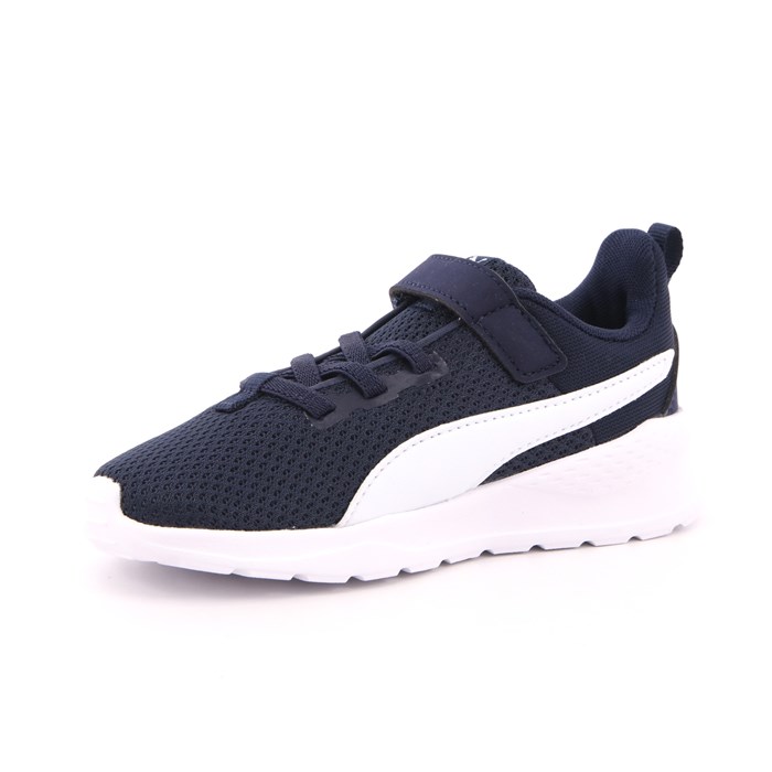 Scarpa Strappi + Elastico Puma Bambino Blu  Scarpe 869 - 37201003
