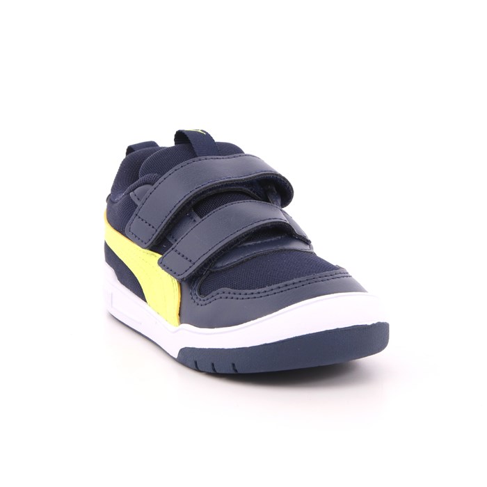 Scarpa Strappi Puma Bambino Blu  Scarpe 877 - 38084605