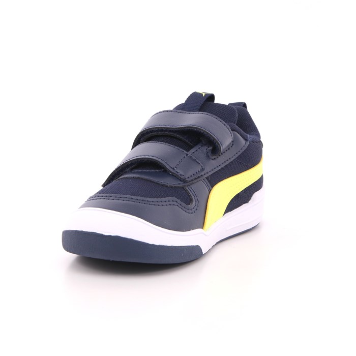 Scarpa Strappi Puma Bambino Blu  Scarpe 877 - 38084605