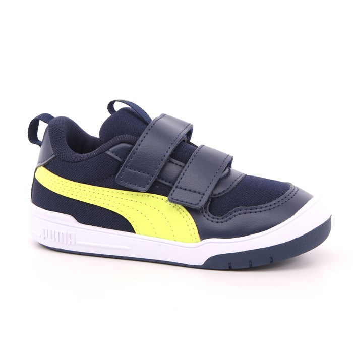 Scarpa Strappi Puma Bambino Blu  Scarpe 877 - 38084605