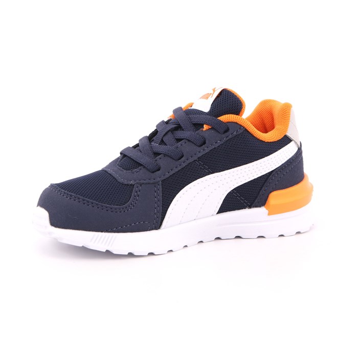 Scarpa Allacciata Puma Bambino Blu  Scarpe 880 - 38198906