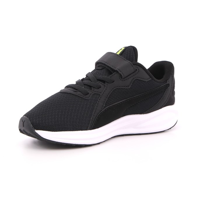 Scarpa Allacciata Puma Bambino Nero  Scarpe 893 - 38453801